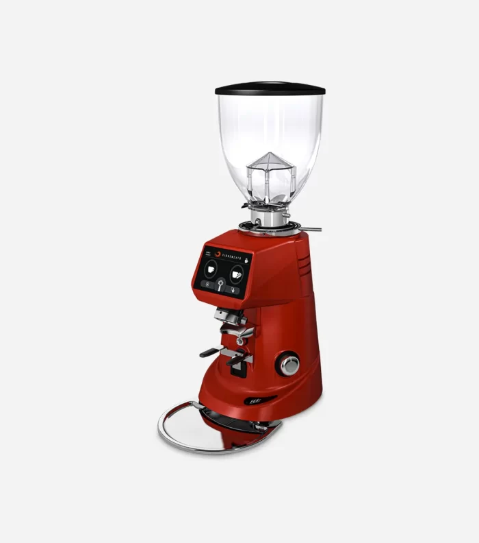 molino-f64-e-glossy-red Villa alta - Maquinas de café